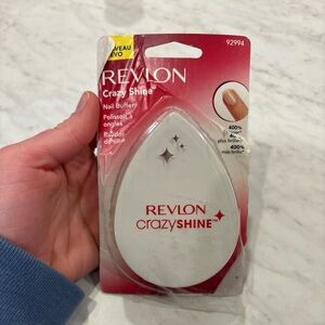 New Unopened REVLON Crazy Shine Nail Buffer Top Coat Shine Manicure 92994 2010